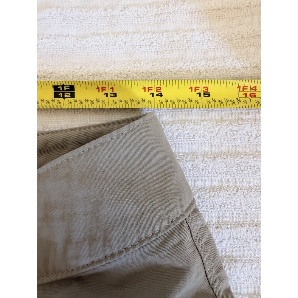 The North Face Womens Cargo Pants Size 8 Convertible Hiking Nylon Tan - Picture 15 of 16